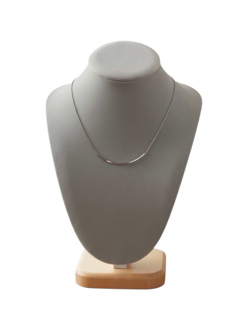 Vintage Sarah Coventry Gold Minimalist Curved Bar Collar Necklace Signed